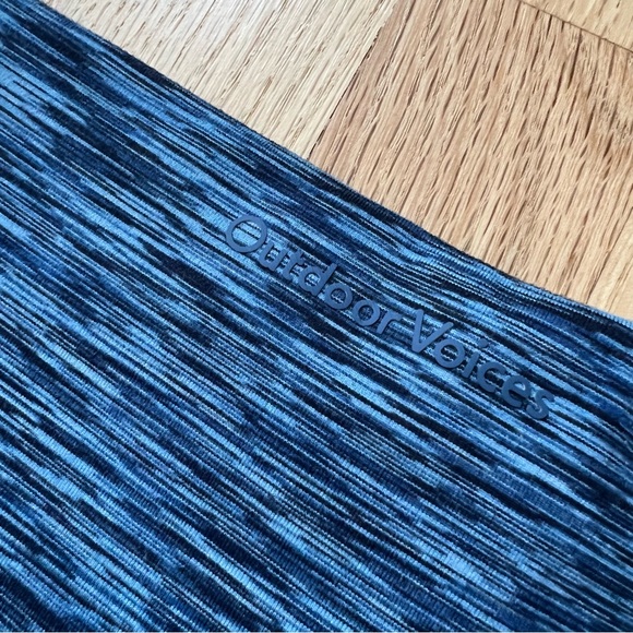 Outdoor Voices FreeForm 7/8 Leggings in Ocean size medium - Picture 5 of 6